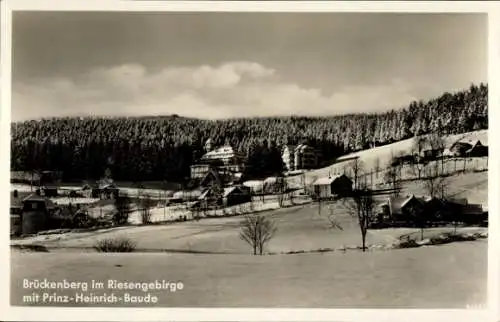 Ak Karpacz Górny Brückenberg Krummhübel Riesengebirge Schlesien, Prinz Heinrich Baude