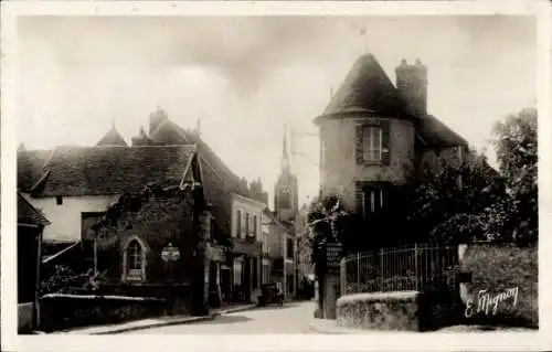 Ak Donnemarie en Montois Seine et Marne, La Porte de Provins