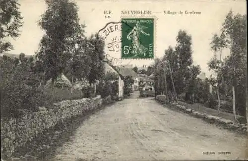 Ak Neuvéglise Cantal, Village de Cordesse