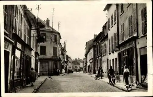 Ak Lizy sur Ourcq Seine et Marne, La Grande Rue