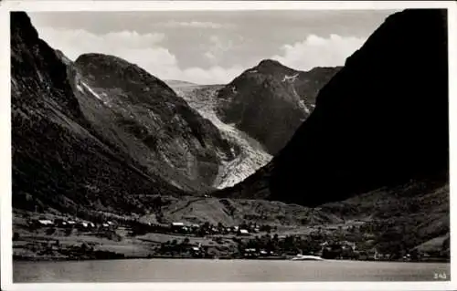 Ak Norwegen, Sundalgletscher im Maurangerfjord