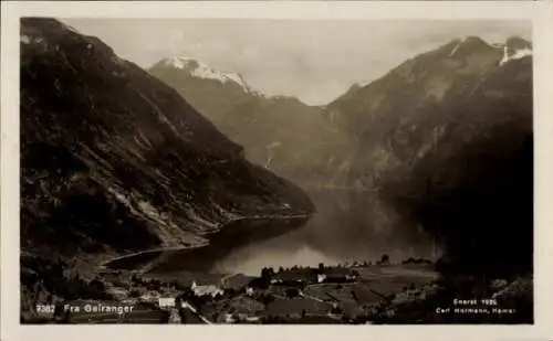 Ak Geiranger Norwegen, Panorama