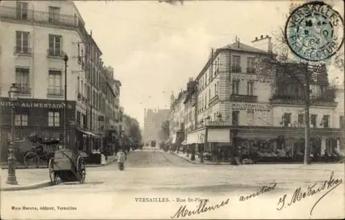 Ak Versailles-Yvelines, Rue Saint-Pierre