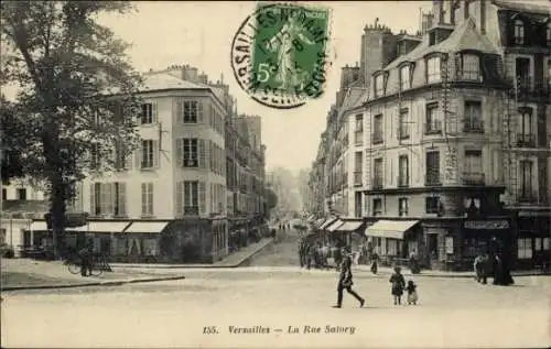 Ak Versailles-Yvelines, Rue Satory