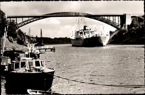 Ak Kiel, Nord-Ostsee-Kanal, Levensauer Hochbrücke