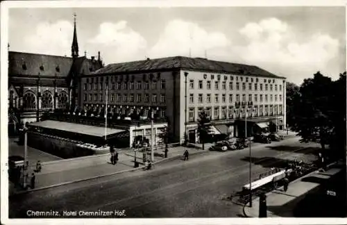 Ak Chemnitz Sachsen, Hotel Chemnitzer Hof