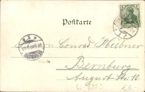 Ak Rüdesheim am Rhein, Anlegestelle, Dampfer