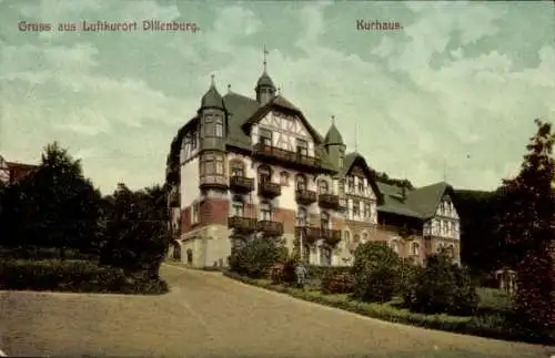 Ak Dillenburg in Hessen, Kurhaus