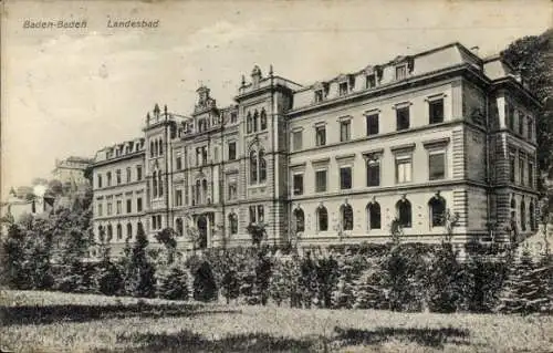 Ak Baden Baden am Schwarzwald, Landesbad