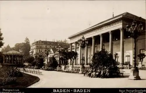 Ak Baden Baden am Schwarzwald, Konversationshaus