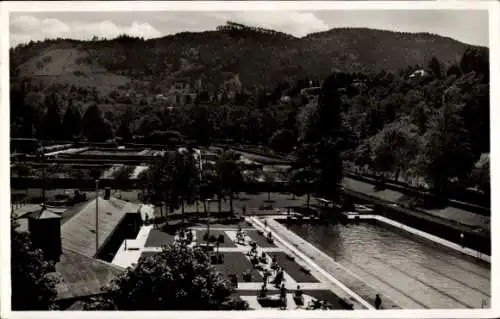 Ak Baden Baden am Schwarzwald, Schwimmbad, Oos