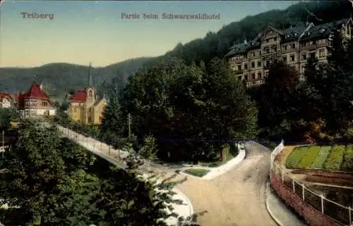 Ak Triberg im Schwarzwald, Schwarzwaldhotel