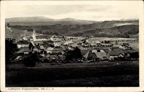 Ak Altglashütten Feldberg im Schwarzwald, Gesamtansicht