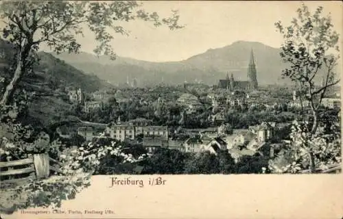 Ak Freiburg im Breisgau, Panorama