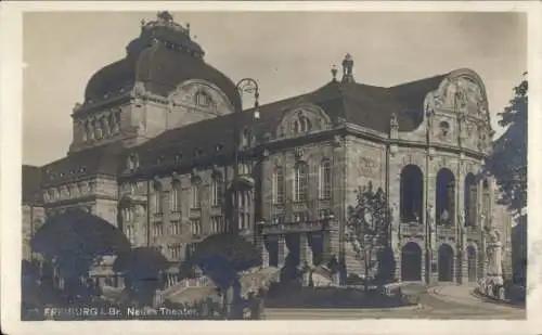 Ak Freiburg im Breisgau, Neues Theater