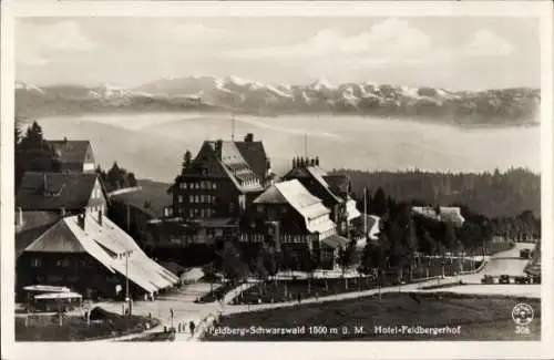 Ak Feldberg im Schwarzwald, Hotel Feldbergerhof, Panorama