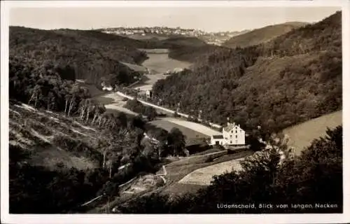 Ak Lüdenscheid im Märkischen Kreis, Blick vom langen Nacken