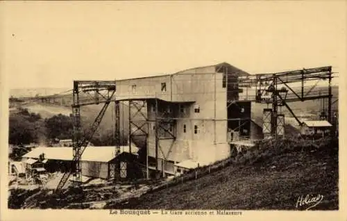 Ak Le Bousquet Limoux Aude, Gare arienne et Malaxeurs