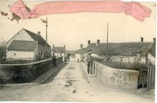 Ak Lunéry Cher, Eisenbahnbrücke