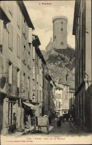 Ak Foix Ariège, Rue de la Mairie