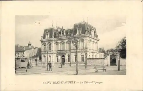 Passepartout Ak Saint Jean d'Angély Charente Maritime, Caisse d'Epagne