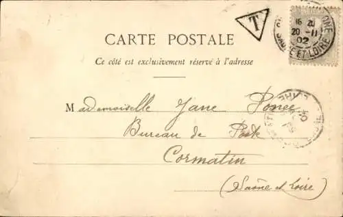 Ak Mann und Grammophon