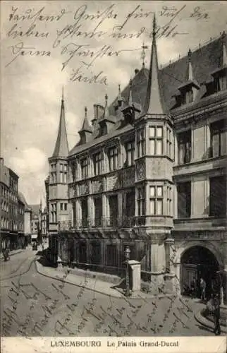 Ak Luxemburg Luxembourg, Palais Grand Ducal