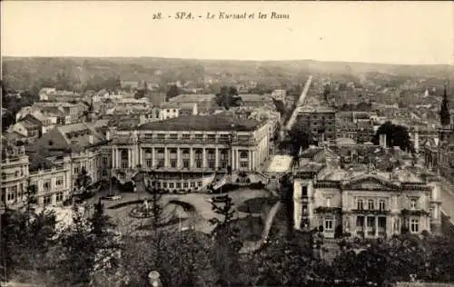 Ak Spa Wallonie Lüttich, Kursaal, les Bains