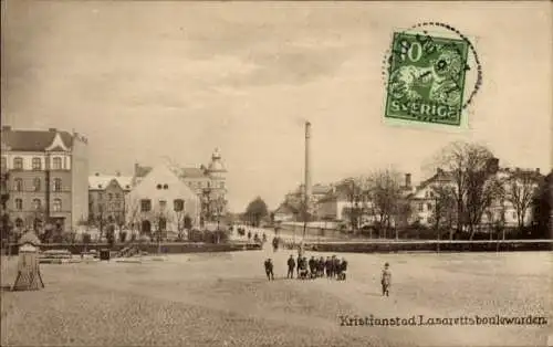 Ak Kristianstad Schweden, Lasarettsboulewarden