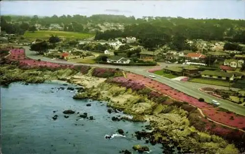 Ak Pacific Grove Kalifornien USA, Panorama