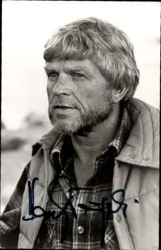 Ak Schauspieler Hardy Krüger, Portrait, Autogramm