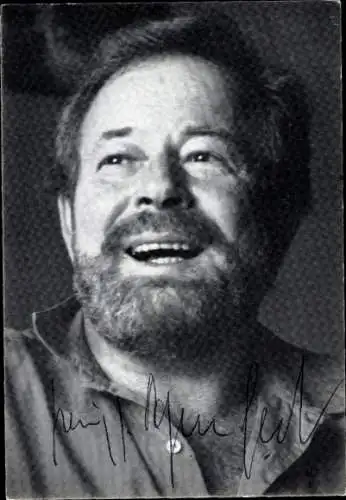 Ak Sänger Franz Josef Degenhardt, Portrait, Autogramm