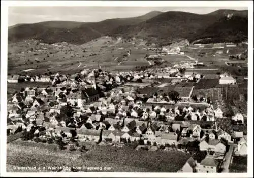 Ak Diedesfeld Neustadt an der Weinstraße, Fliegeraufnahme