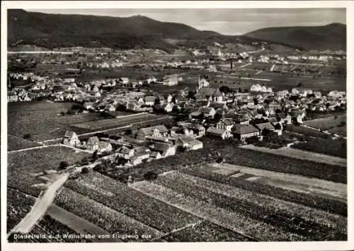 Ak Diedesfeld Neustadt an der Weinstraße, Fliegeraufnahme