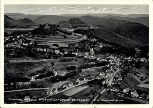 Ak Lemberg in der Pfalz, Fliegeraufnahme, Ausläufer der Vogesen