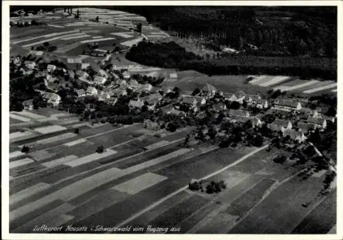 Ak Neusatz Bühl in Baden, Fliegeraufnahme