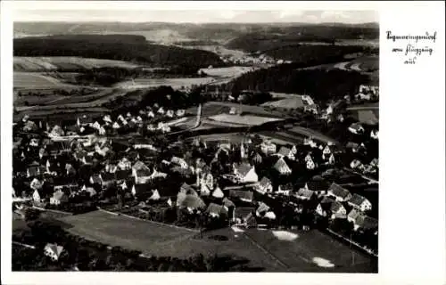 Ak Sigmaringendorf bei Sigmaringen, Fliegeraufnahme