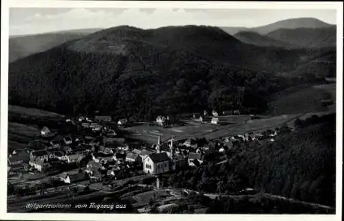 Ak Wilgartswiesen in der Pfalz, Fliegeraufnahme