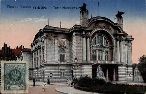 Ak Toruń Thorn Westpreußen, Theater