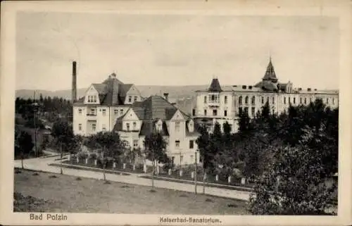 Ak Polczyn Zdrój Bad Polzin Pommern, Kaiserbad-Sanatorium