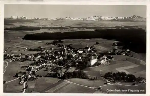 Ak Bad Grönenbach im Allgäu, Fliegeraufnahme