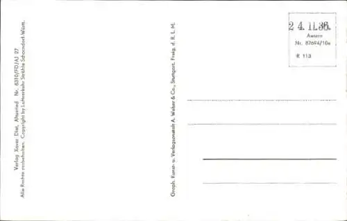 Ak Altusried im Allgäu, Fliegeraufnahme