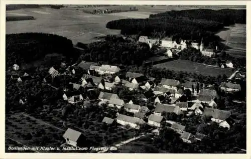 Ak Bonlanden Filderstadt in Württemberg, Fliegeraufnahme, Kloster, Institut