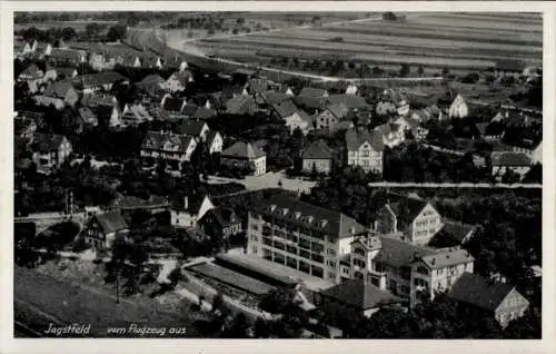 Ak Jagstfeld Bad Friedrichshall in Württemberg, Fliegeraufnahme