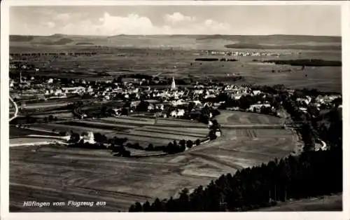 Ak Hüfingen im Schwarzwald, Fliegeraufnahme