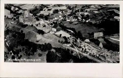 Ak Kusel in der Pfalz, Fliegeraufnahme, Kirche