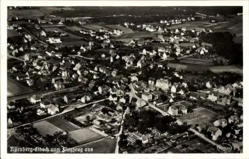 Ak Eibach Nürnberg in Mittelfranken, Fliegeraufnahme