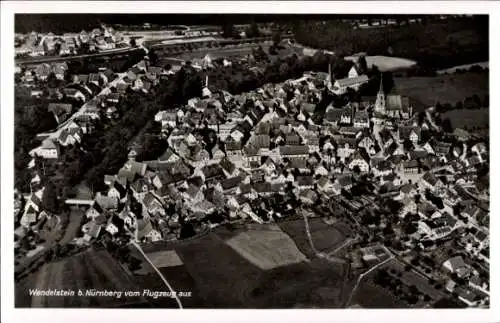 Ak Wendelstein in Mittelfranken, Fliegeraufnahme