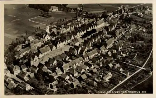 Ak Freystadt in der Oberpfalz Bayern, Fliegeraufnahme