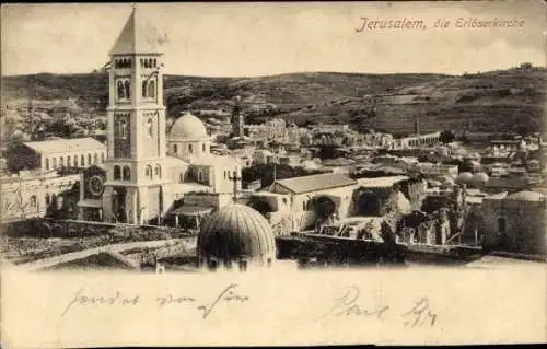 Ak Jerusalem Israel, Erlöserkirche